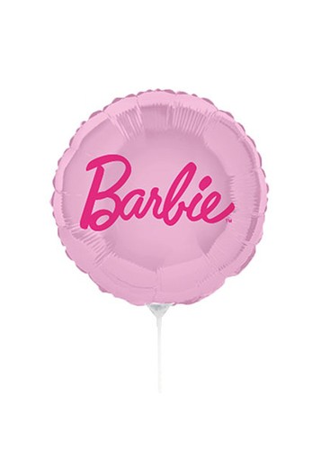 Inflated pink barbie mini - inflated,