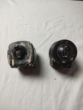 2 x Vintage Bakelite/vitreous