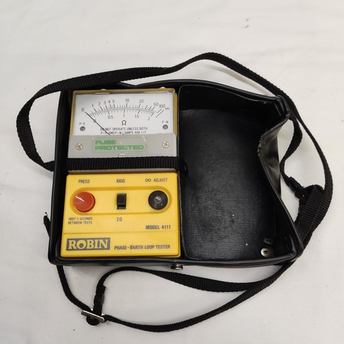 Robin phase earth loop tester - robin,