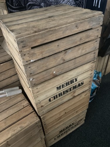 Vintage wooden crates - crates, of