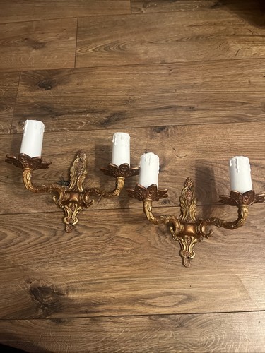 Pair vintage heavy - of,