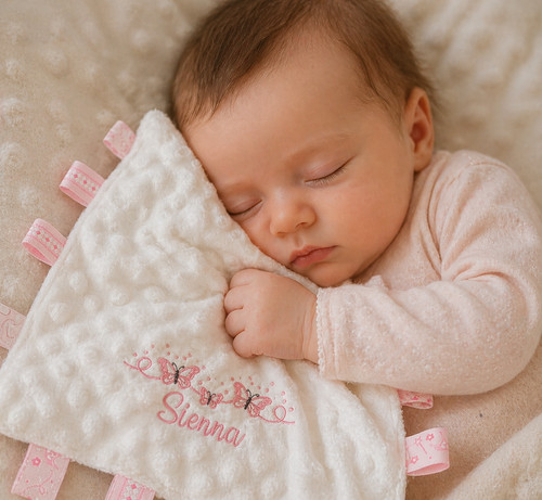 Personalised baby comforter - baby,