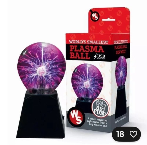 Worlds smallest plasma ball - smallest,
