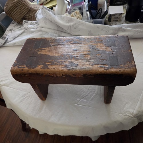 Primitive antique wooden foot - antique,