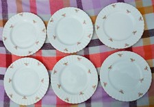 Pall Mall ware. English bone china. 6 plates.