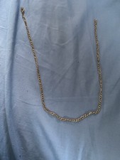 LINK Stainless Steel Gold Color Twisted Rope Chain Necklace For Men and Women'