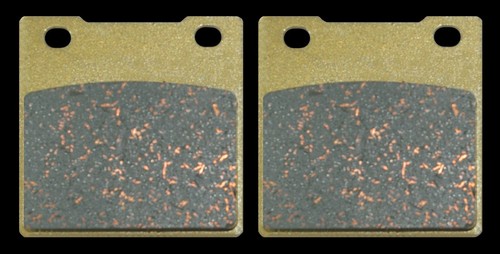 Rear brake pads - semi, metallic
