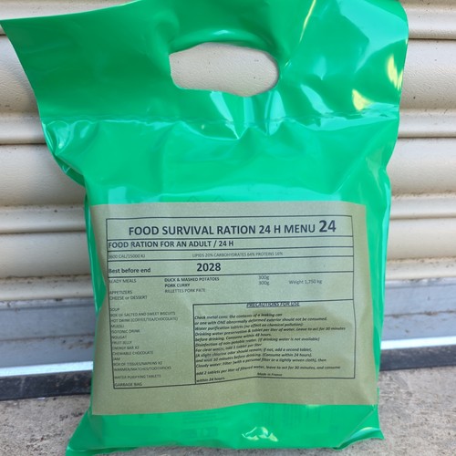 New sealed french - h, menu