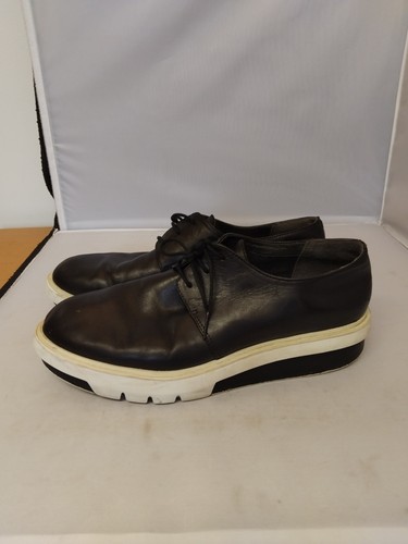 Camper black leather oxfords - camper,