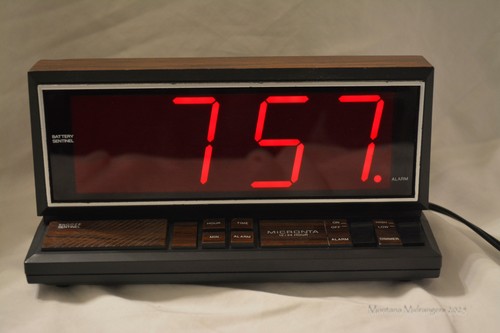 Micronta 765 led alarm - led,