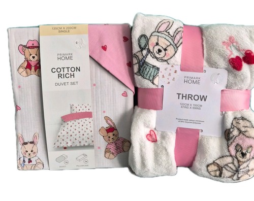 Primark single bed cover set - single,