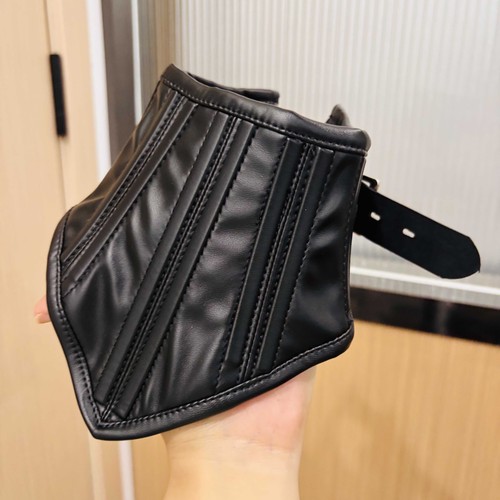 Leather neck collar cuffs - neck,