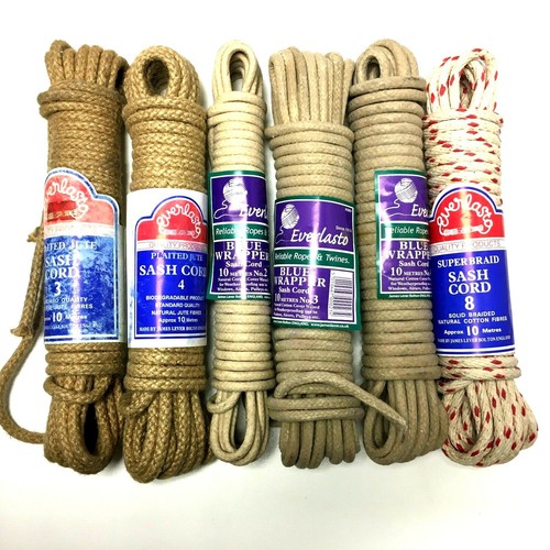 Everlasto jute waxed red - jute,waxed,
