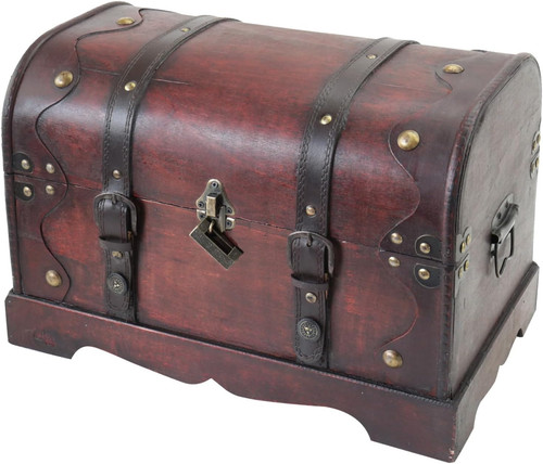 Hmf wooden treasure chest - hmf,