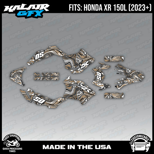 Graphics kit for honda - honda, xr150l
