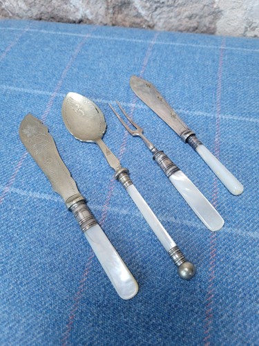 Antique epns mother pearl - mother, of