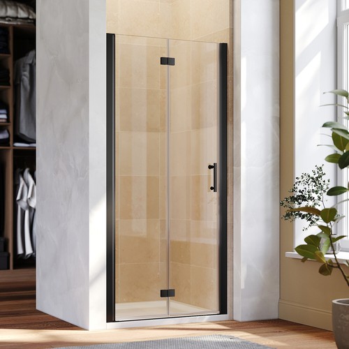 Black shower enclosure - black,