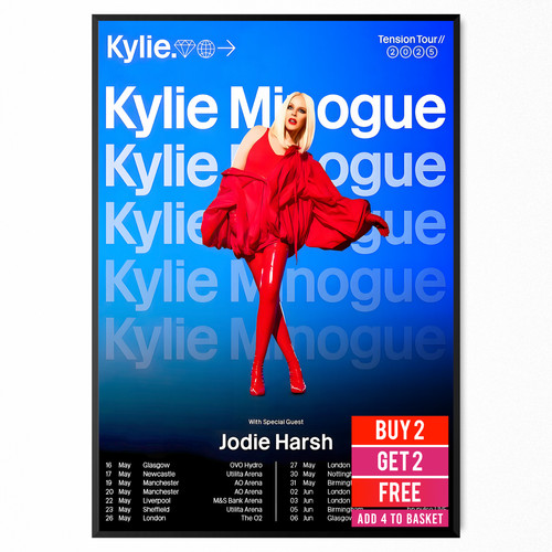 Kylie minogue poster tension - minogue,