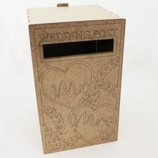 Wedding Mail Post Box - Mr &