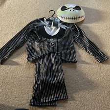 Jack Skellington Child Costume 7-8 Years - Height 122cm - 128cm -BNWT