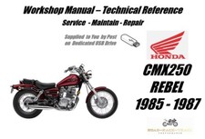 Honda CMX250 CMX 250 Rebel