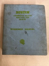 AUSTIN A40 A50 A55 'CAMBRIDGE'  HALF-TON VAN PICK-UP FACTORY WORKSHOP MANUAL