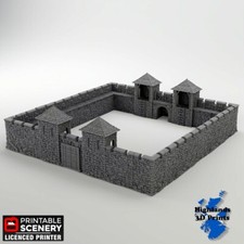 Norman Fort Walls Scatter