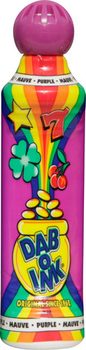Purple dab ink bingo dabber - dab,
