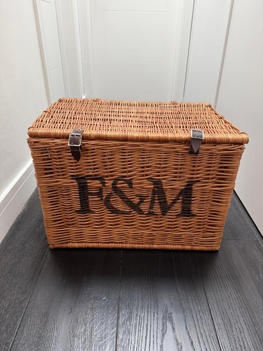 Fortnum mason large wicker - &,