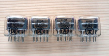 4 X IN-12B IN-12 Soviet Nixie