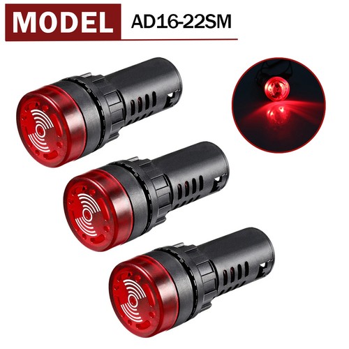 Led red flash alarm indicator - flash,