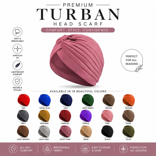 Muslim women turban hat chemo - muslim,