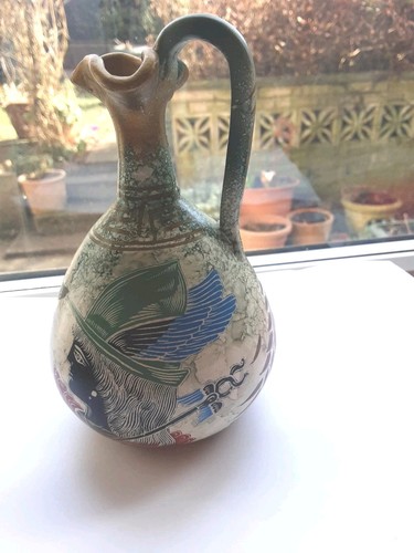 Greek pottery vase hand - vase.,