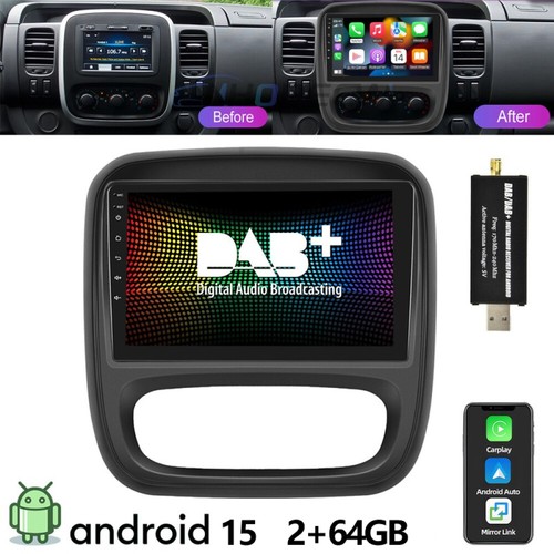 Dab 64gb android 15 car - dab+,