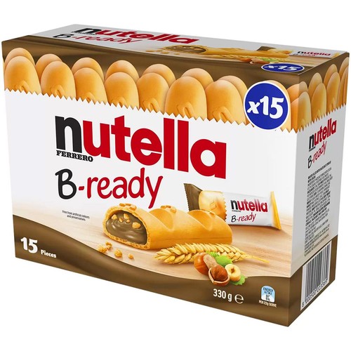 Nutella ferrero ready crispy - ferrero, b-ready
