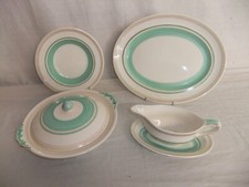 Gray's Pottery A8161 Pegasus by Heal 1940s overstamp PAREEK Johnson Bros 8D5A #