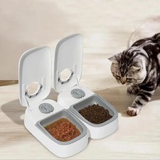 Cat Mate Two-meal Automatic Dry/Wet Food Pet Feeder (C200)