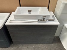 WALL HUNG 2 DRAWER VANITY SINK