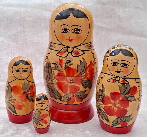 Vintage matryoshka russian - matryoshka,