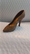 Just The Right Shoe By Raine Leopard Stiletto Mini Figurine 25017