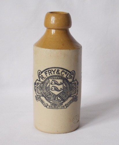 Antique stoneware ginger beer - antique,