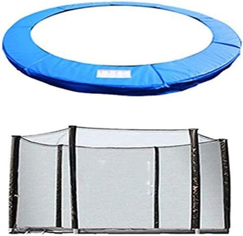 10ft blue trampoline safety - 10ft,