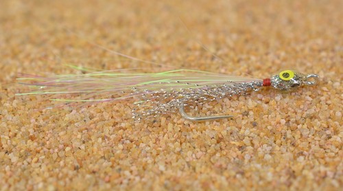 Flies silver flash minnow - silver,