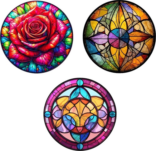 Decorative stained glass - stained,