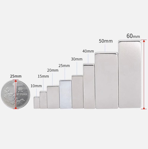 Square super strong - strong, magnets