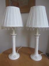 PAIR OF LAURA ASHLEY CERAMIC