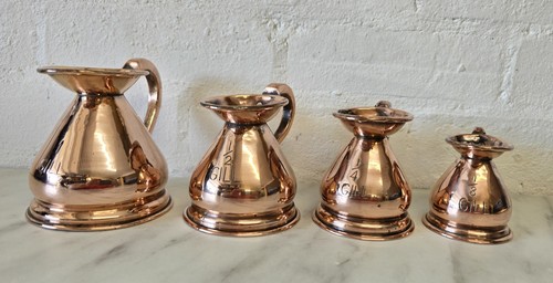 Set late victorian copper - victorian,