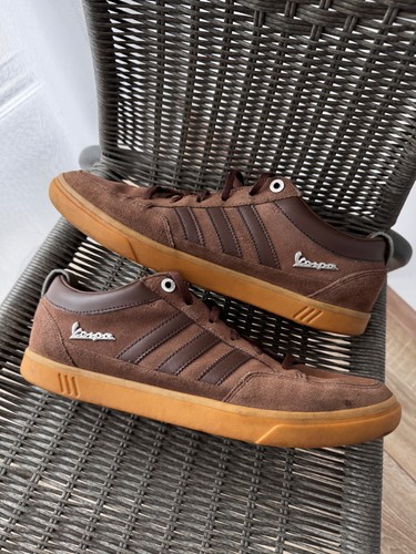 Adidas vespa brown streetwear - vespa,