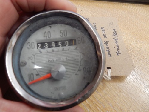 Smiths 80mph speedo - smiths,
