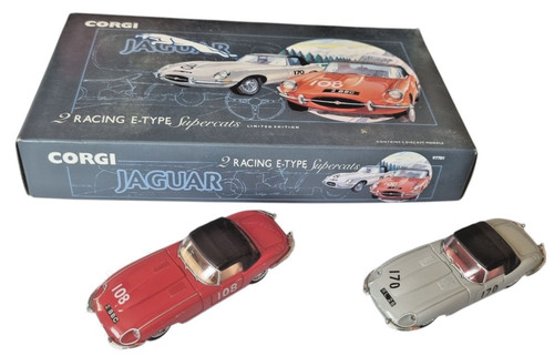 Corgi jaguar racing type - e,